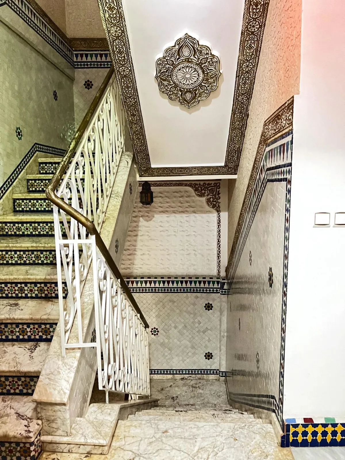 L'escalier en zellige